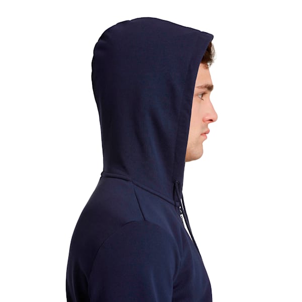 Classics Men’s Full Zip Logo Hoodie, Peacoat, extralarge