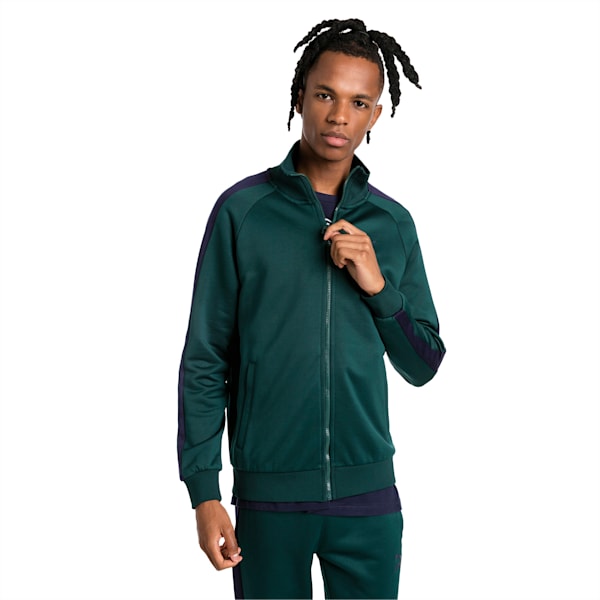 Iconic T7 PT Men's Track Jacket, Ponderosa Pine, extralarge-IND