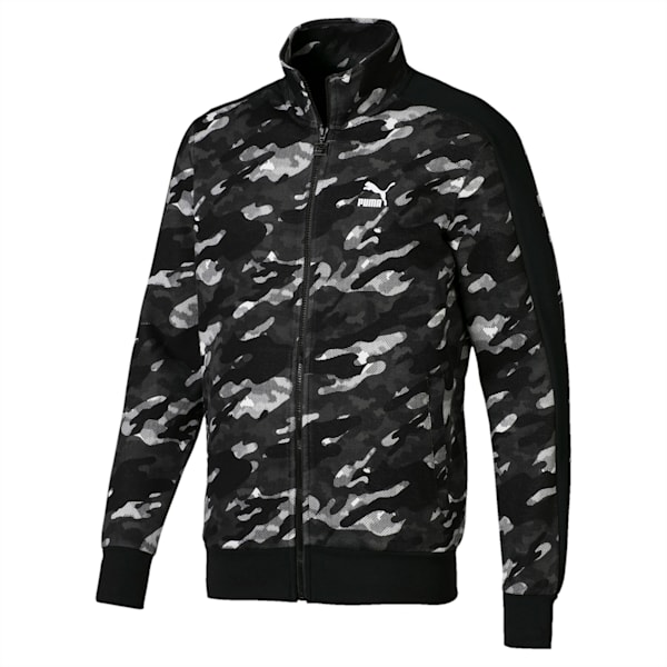 Classics T7 Track Jacket AOP, Cotton Black, extralarge-IND