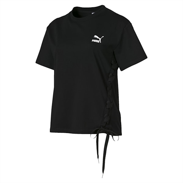 Crush Short Sleeve Women's Tee, Puma Black, extralarge-IND