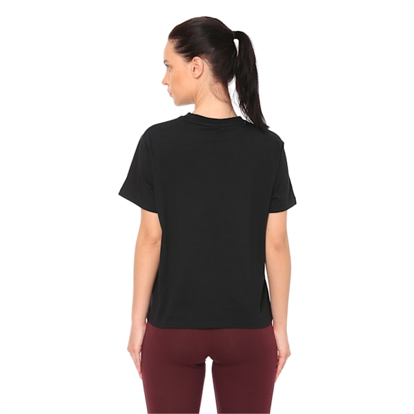 Crush Short Sleeve Women's Tee, Puma Black, extralarge-IND