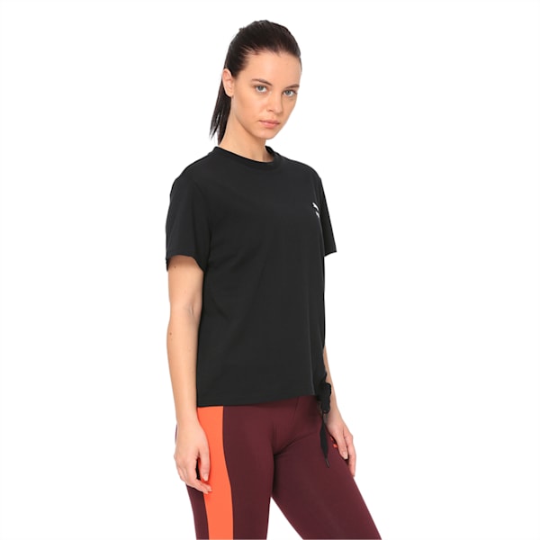 Crush Short Sleeve Women's Tee, Puma Black, extralarge-IND