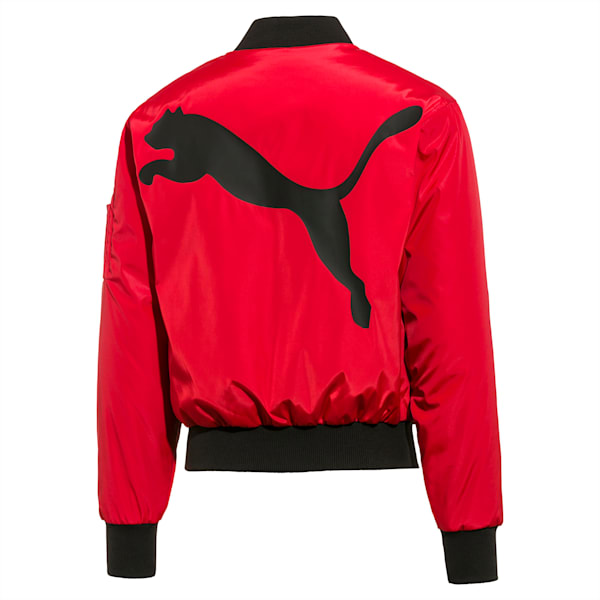 PUMA x THE KOOPLES ボンバージャケット, High Risk Red, extralarge