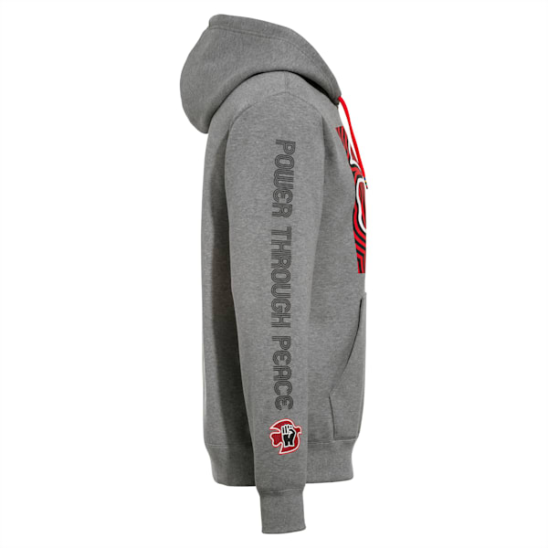 PUMA x Power Through Peace Hoodie, Medium Gray Heather, extralarge