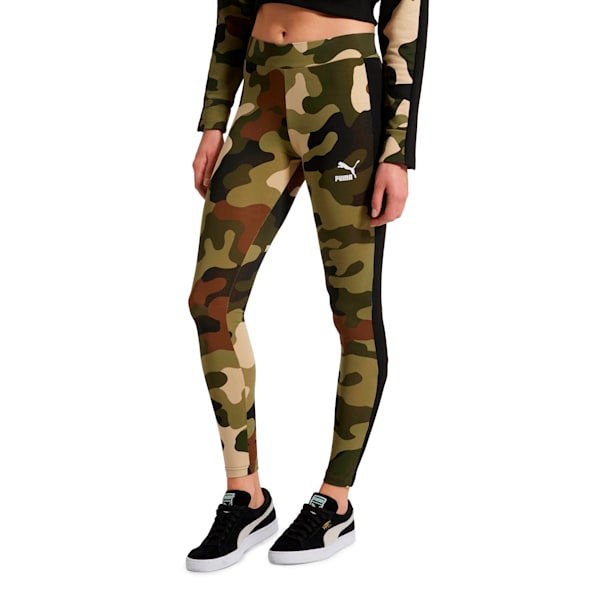 Wild Pack T7 Leggings, Forest Night, extralarge