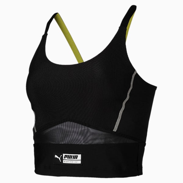 Trailblazer Women’s Crop Top, Puma Black, extralarge