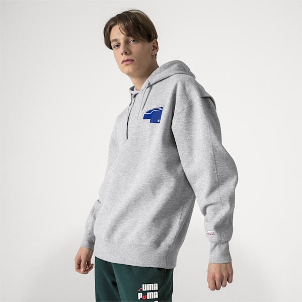 PUMA x ADER ERROR HOODIE, Light Gray Heather, extralarge