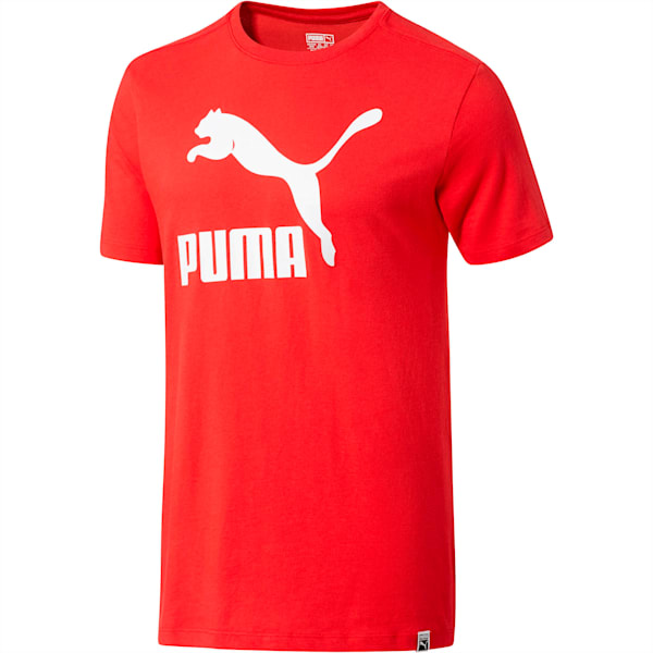 Archive Life Men’s Tee, Ribbon Red-Puma White, extralarge