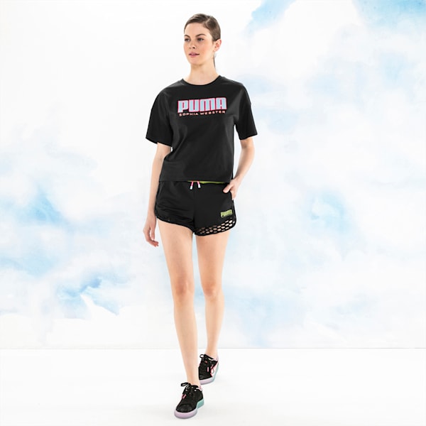 PUMA x SOPHIA WEBSTER Women’s Shorts, Puma Black, extralarge