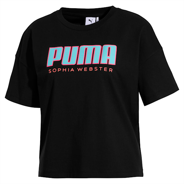 PUMA x SOPHIA WEBSTER Women’s Tee, Puma Black, extralarge