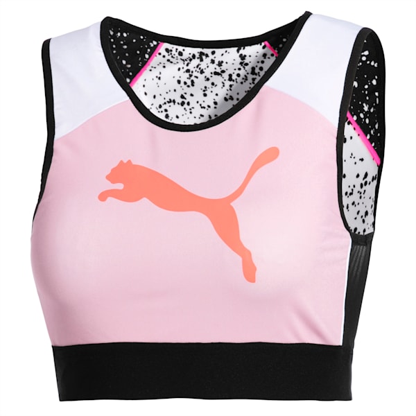 PUMA x SOPHIA WEBSTER Women’s Reversible Crop Top, Puma White-AOP, extralarge