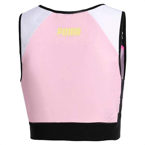 PUMA x SOPHIA WEBSTER Women’s Reversible Crop Top, Puma White-AOP, extralarge