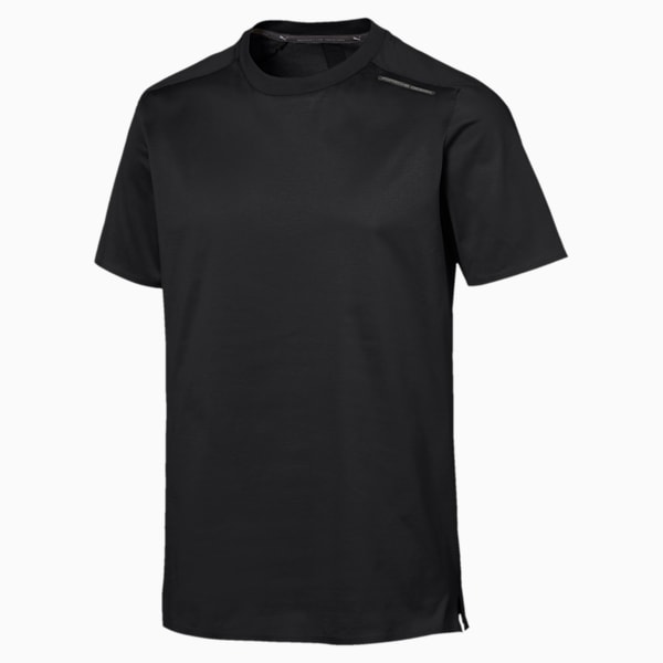 Porsche Design Men's Essential Tee, Jet Black, extralarge