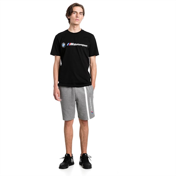 BMW M Motorsport Men's Logo Tee, Puma Black, extralarge