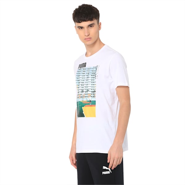 Graphic Photo Tee, Puma White, extralarge-IND