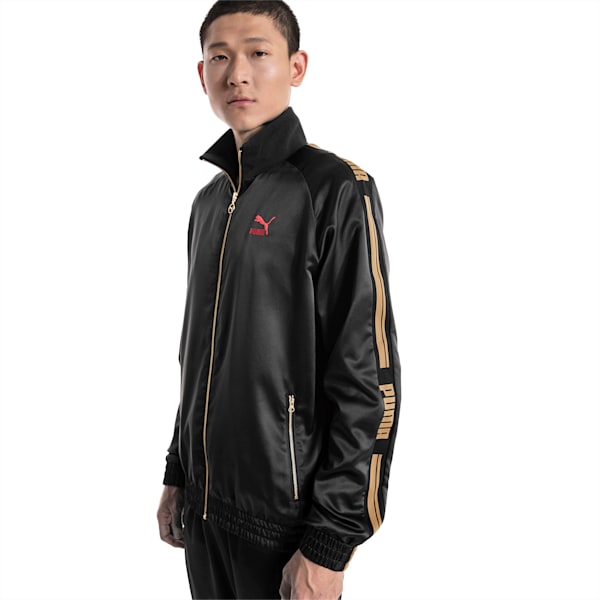 Puma gold jacket shop