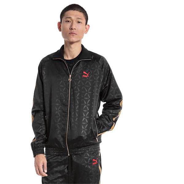 Puma black track jacket top