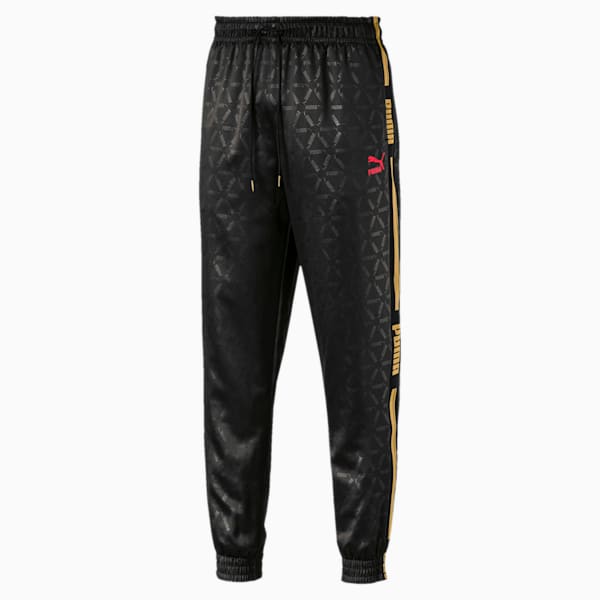 LUXE PACK Track Pants, Puma Black--AOP, extralarge