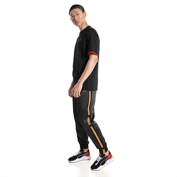LUXE PACK Track Pants, Puma Black--AOP, extralarge