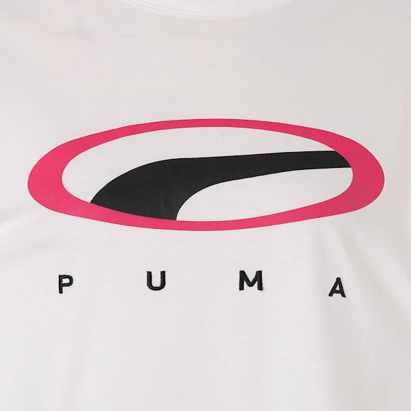 90S RETRO ウィメンズ SS Tシャツ, Puma White, extralarge-JPN