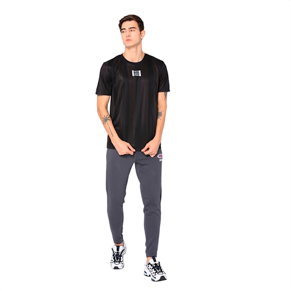 90s Retro Jacquard Tee, Puma Black, extralarge-IND