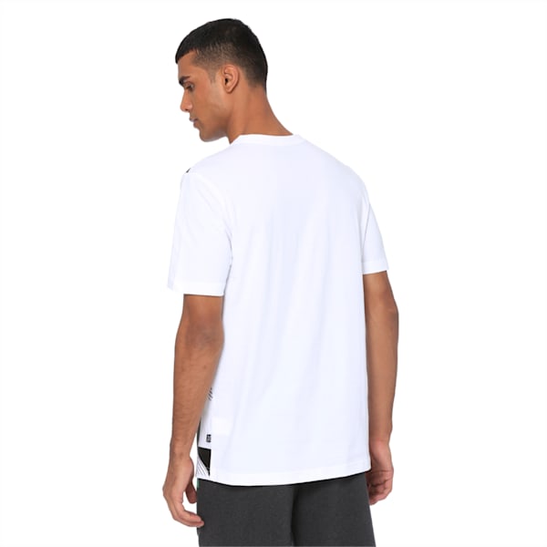 Summer Men's Logo Tee, Puma White, extralarge