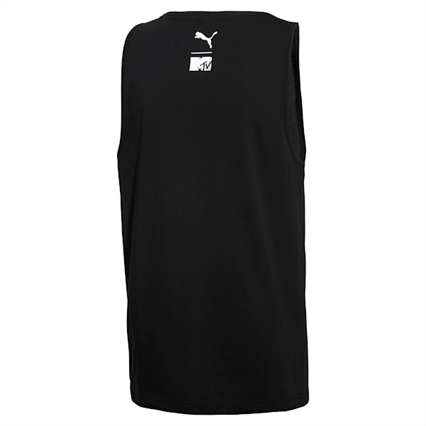 PUMA x MTV Men’s Tank Top, Puma Black, extralarge