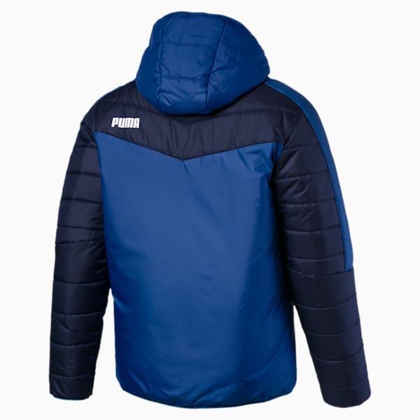 warmCELL Men's Padded Jacket, Galaxy Blue-Peacoat, extralarge