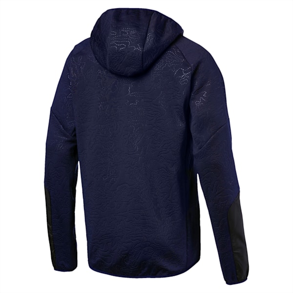 Evostripe Hybrid Style Water Repellent Men's Jacket, Peacoat, extralarge-IND