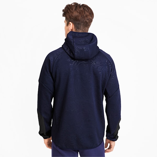 Evostripe Hybrid Style Water Repellent Men's Jacket, Peacoat, extralarge-IND