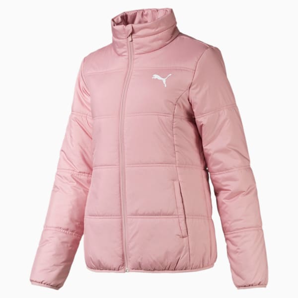 Essentials Women's Padded Jacket, Bridal Rose, extralarge