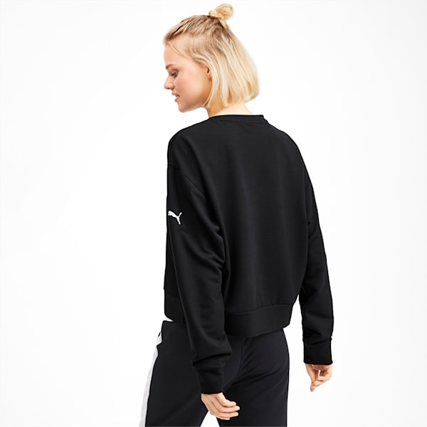 Modern Sport dryCELL Crewneck Women's Long Sleeve Sweater, Puma Black
