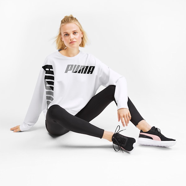 Modern Sport dryCELL Women's Sweatshirt, Puma White, extralarge-IND