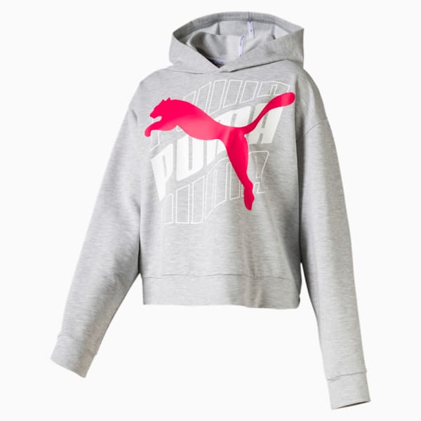 Modern Sports Women's Hoodie, Light Gray Heather, extralarge