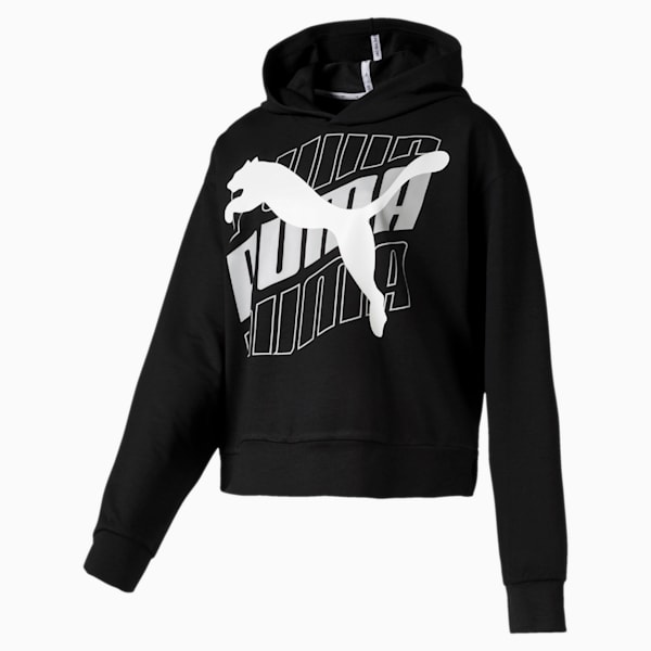 Modern Sports Women's Hoodie, Puma Black, extralarge