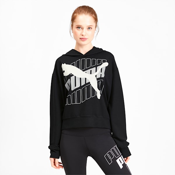 Modern Sports Women's Hoodie, Puma Black, extralarge