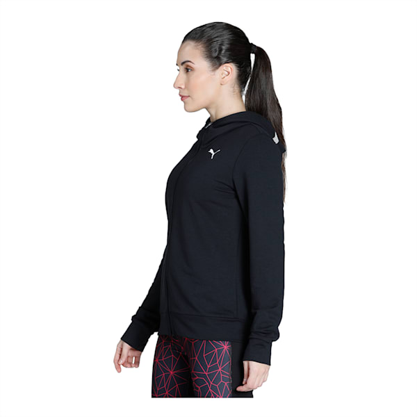 Modern Sport dryCELL Graphic Women's Full Zip Hoodie, Puma Black