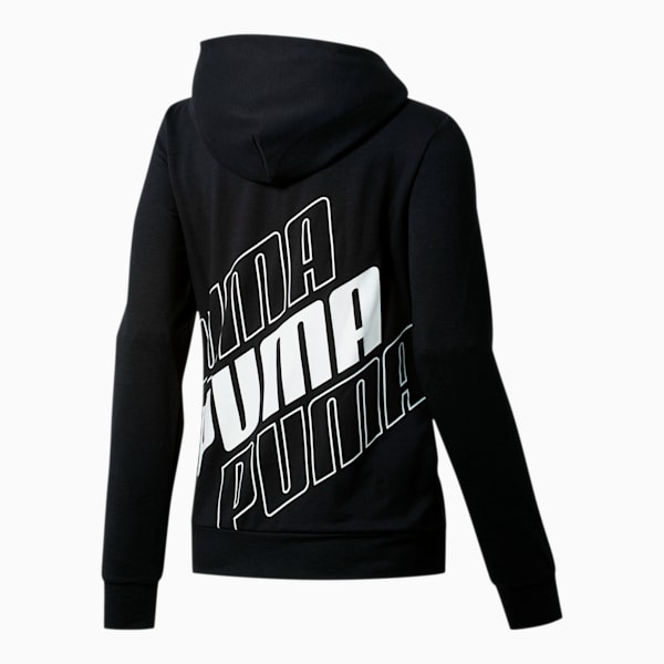 Puma modern sport fz logo hoodie discount