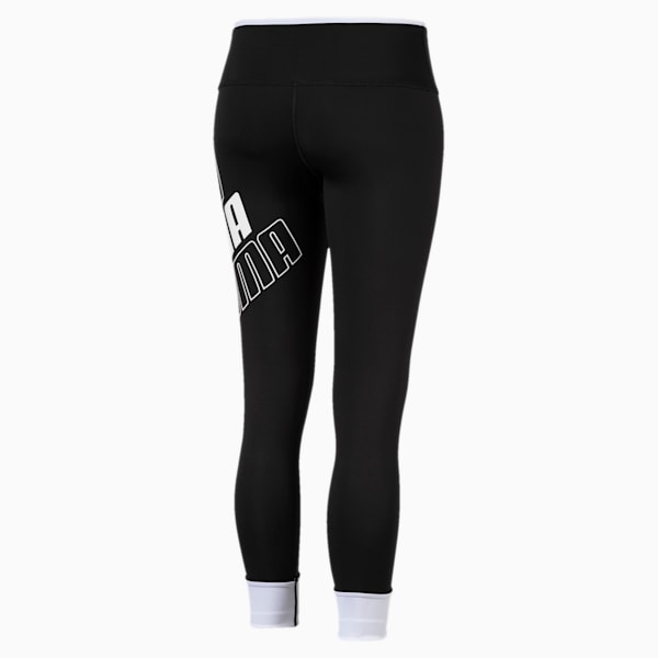 Modern Sports Women's Leggings, Puma Black-Puma White, extralarge