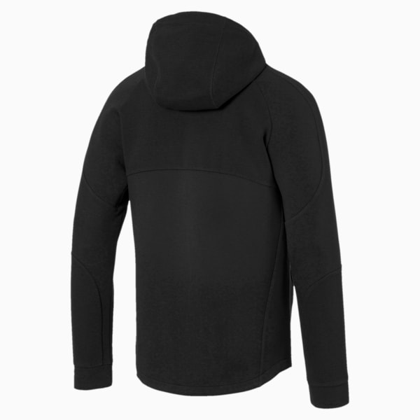 Evostripe Men's Full Zip Hoodie, Puma Black, extralarge