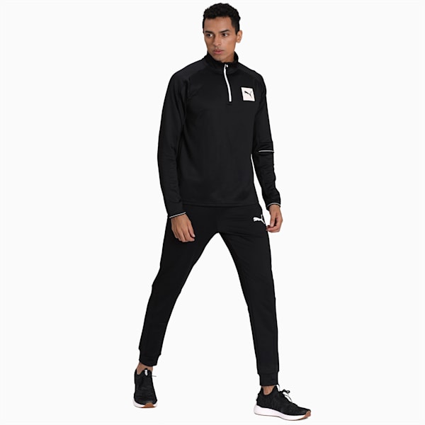 Tec Half Zip Men's Pullover, Puma Black, extralarge-IND