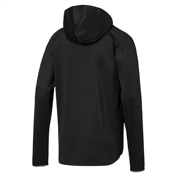 Tec Sports Full Zip Men’s Hoodie, Puma Black, extralarge-IND