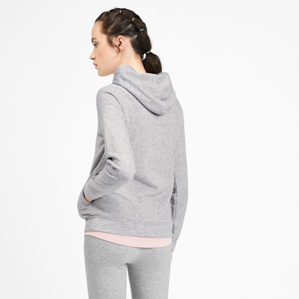 Athletics Women's Hoodie, Light Gray Heather, extralarge