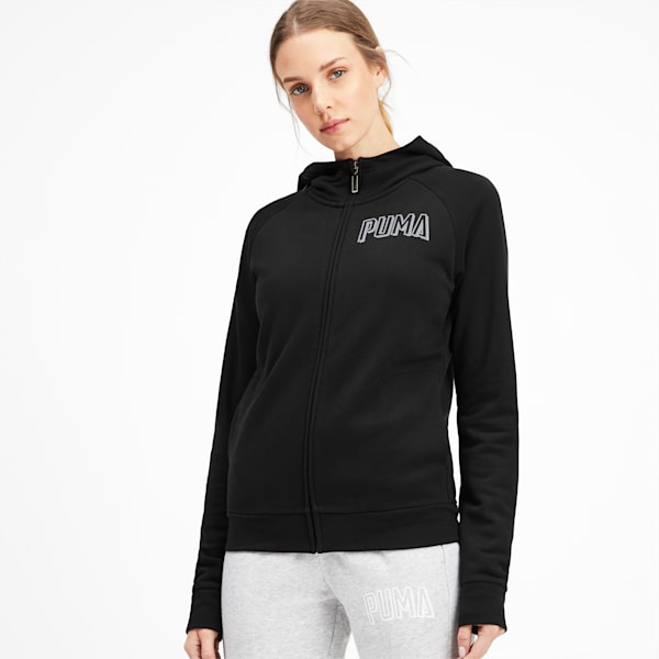 Puma zip hoodie women's best sale