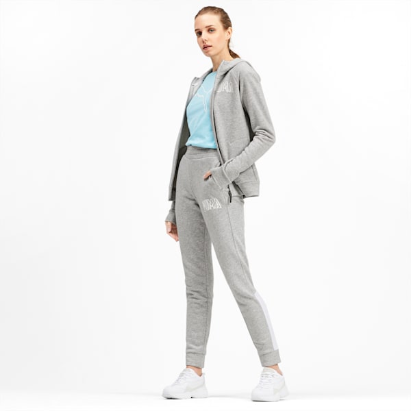Athletic Women's Pants, Light Gray Heather, extralarge