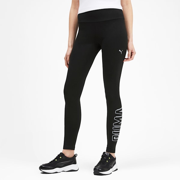 Athletics Women's Leggings, Puma Black, extralarge