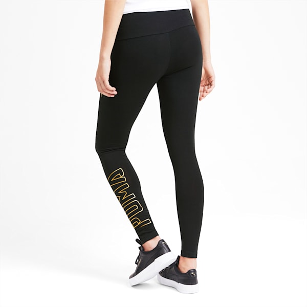 Athletics Women's Leggings, Puma Black, extralarge