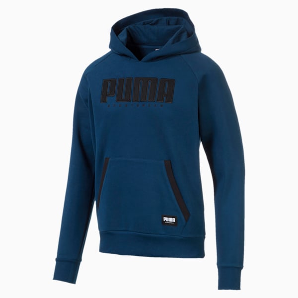 Athletics Men’s Fleece Hoodie, Gibraltar Sea, extralarge