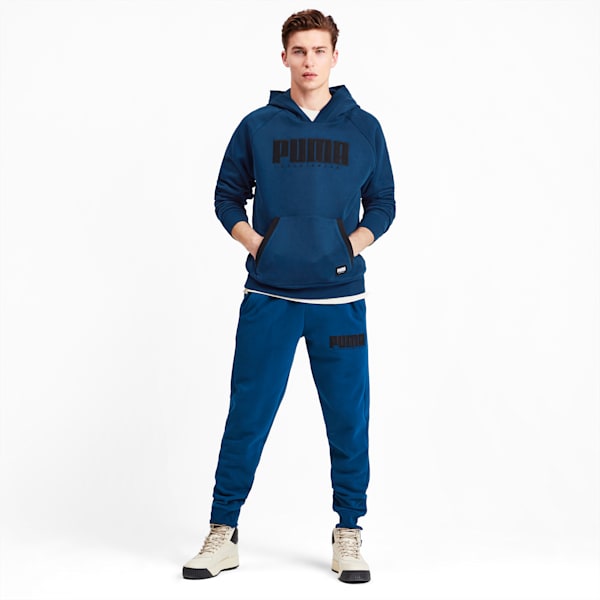 Athletics Men’s Fleece Hoodie, Gibraltar Sea, extralarge