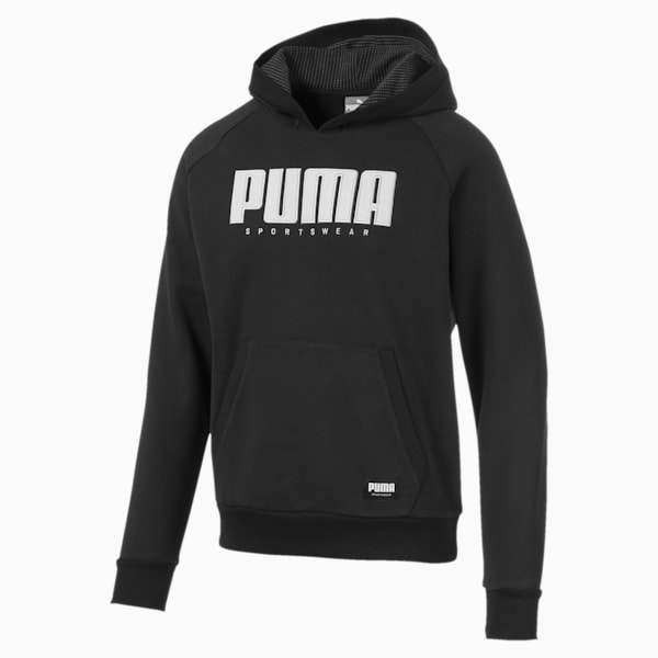 Athletics Men’s Fleece Hoodie, Puma Black, extralarge